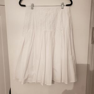 Jcrew pleated midi skirt
